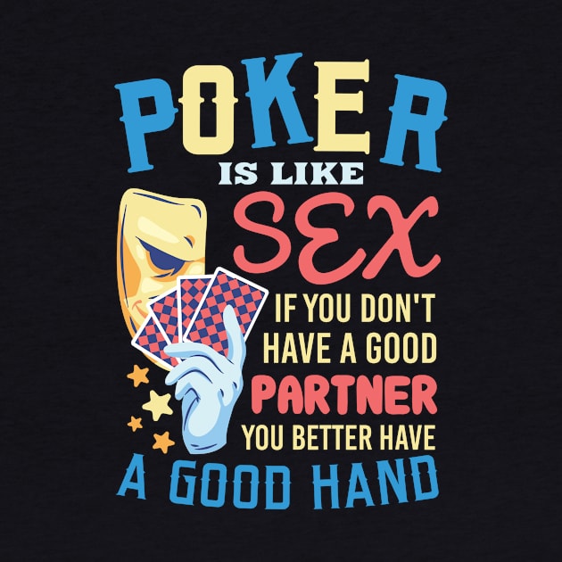 Funny Poker design for a Casino Lover by biNutz